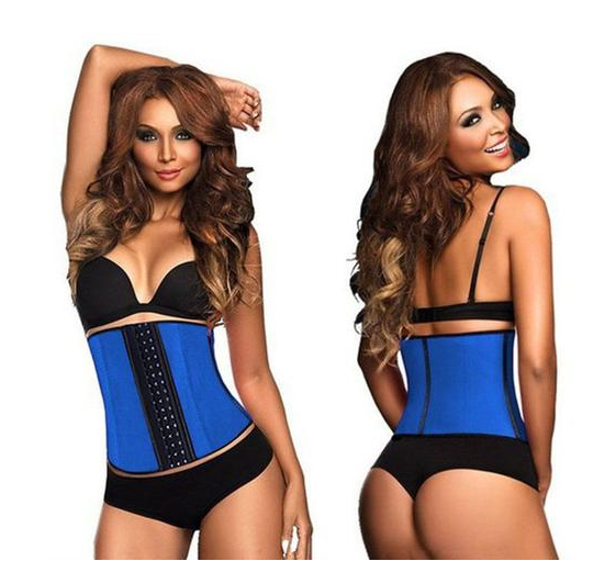 Steel Bone Latex Waist Trainer Shapewear Slimming Belt Waist Cincher Body Shaper Girdle Workout Tummy Control Corset For Women