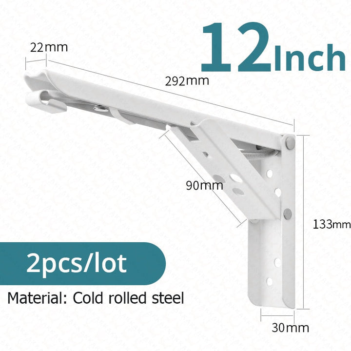 Folding Shelf Brackets Heavy Duty